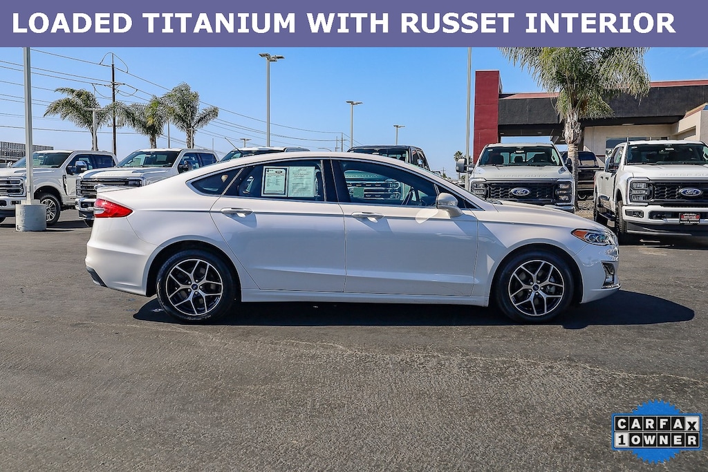 Used 2019 Ford Fusion Energi Titanium Sedan