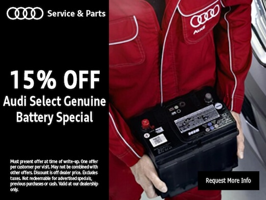 Audi Parts and Accessories Offers