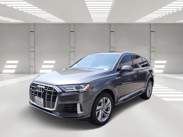 Used 2021 Audi Q7 Premium with VIN WA1AXAF70MD041246 for sale in Santa Monica, CA