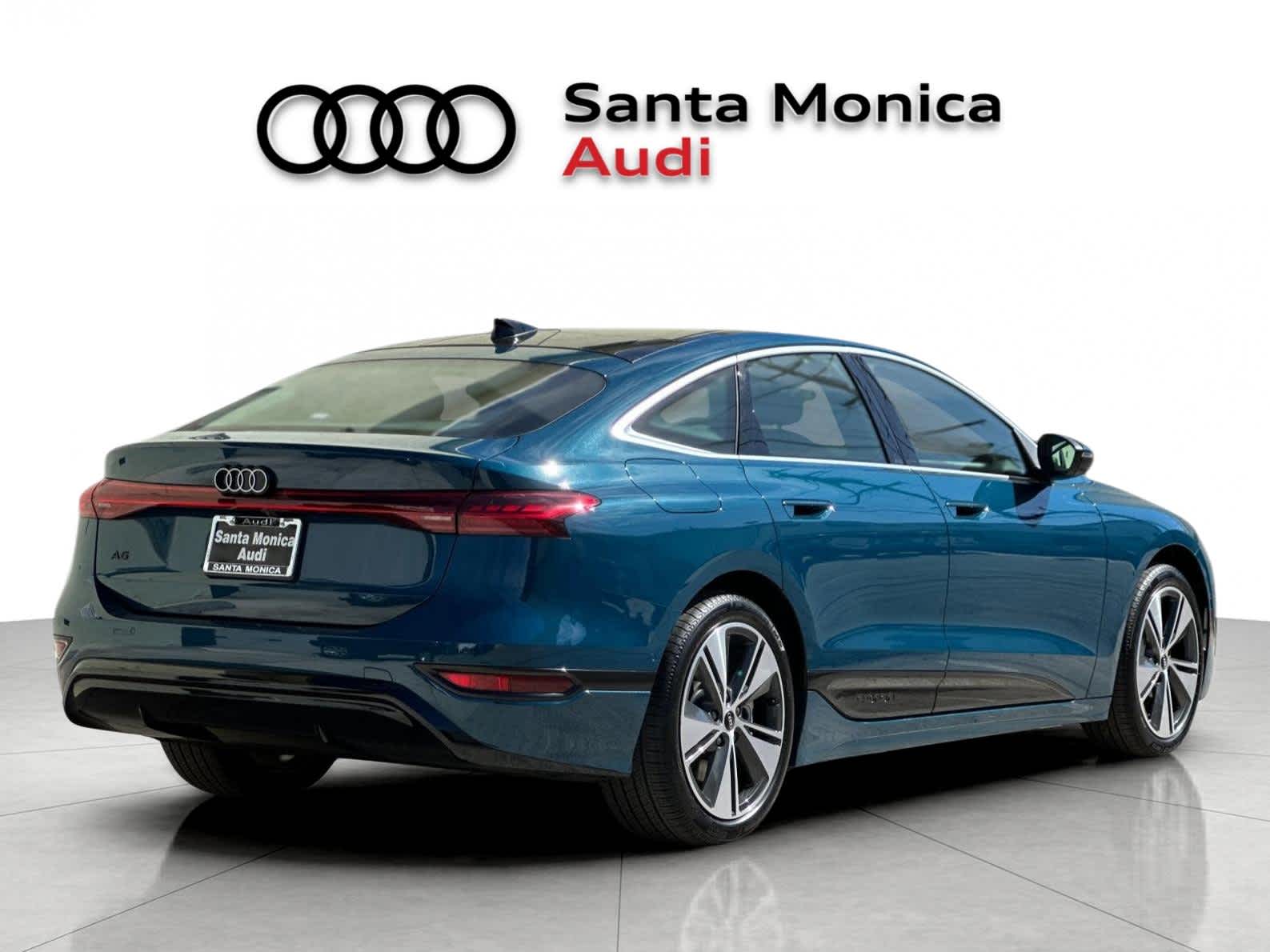 New 2025 Audi A6 e-tron Sedan Premium Malpelo Blue Metallic For