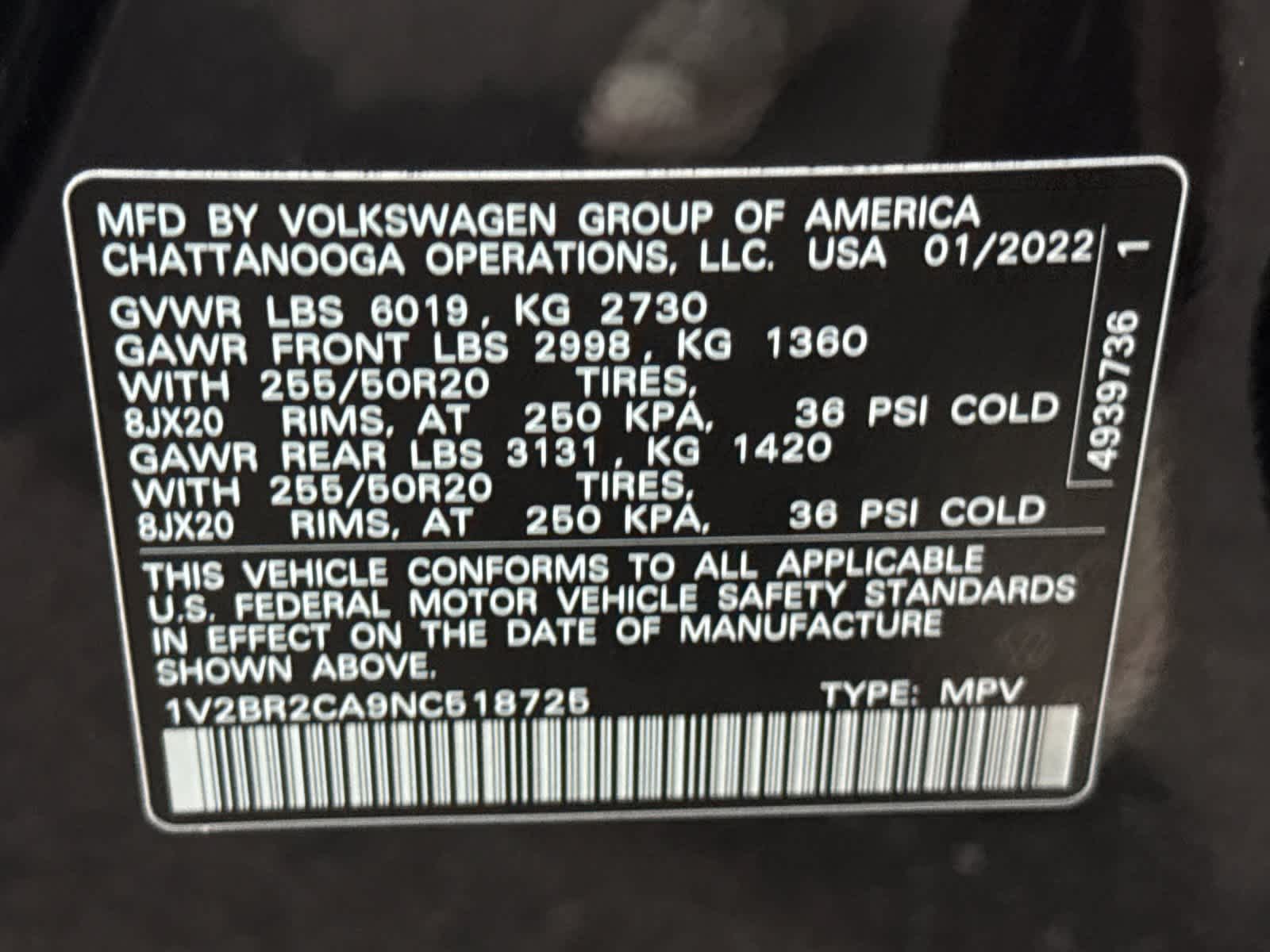 Thumbnail: 2022 Volkswagen Atlas - 31