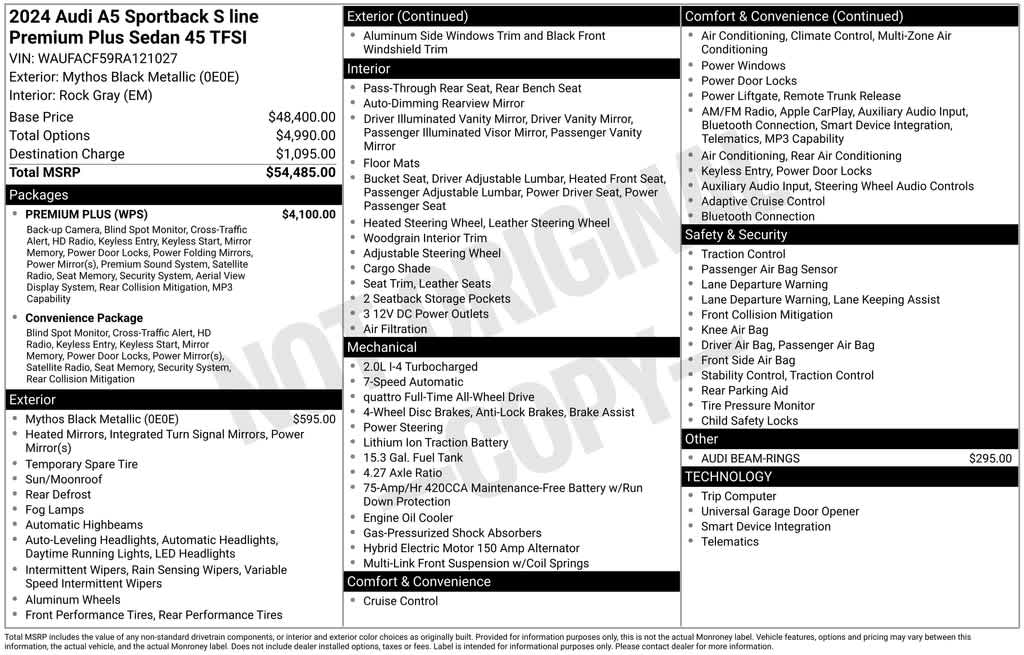 Thumbnail: 2024 Audi A5 - 7