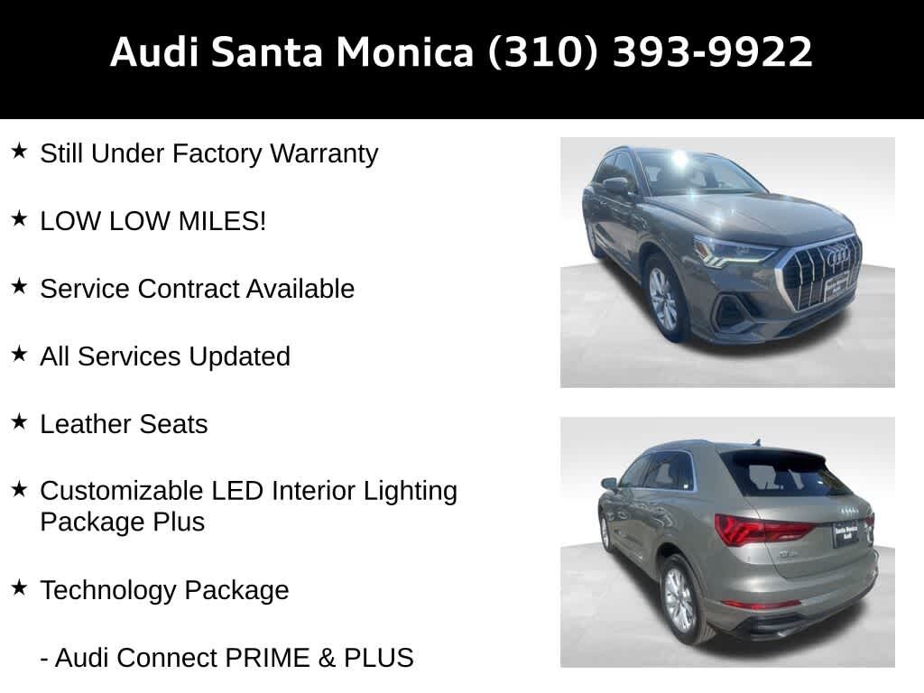 Used 2022 Audi Q3 S Line Premium Plus SUV