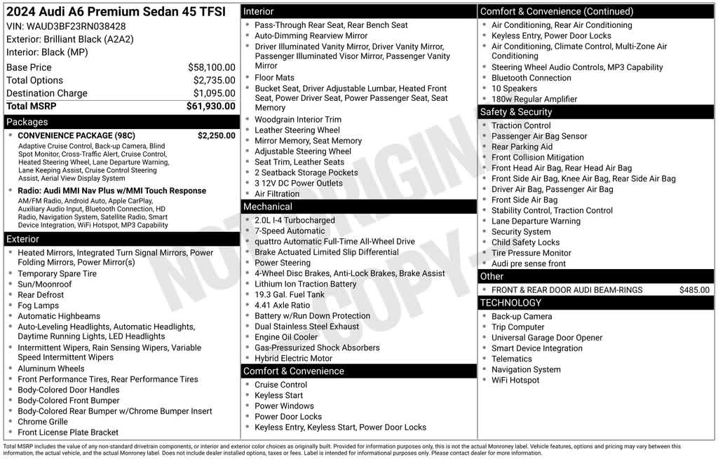 Thumbnail: 2024 Audi A6 - 7