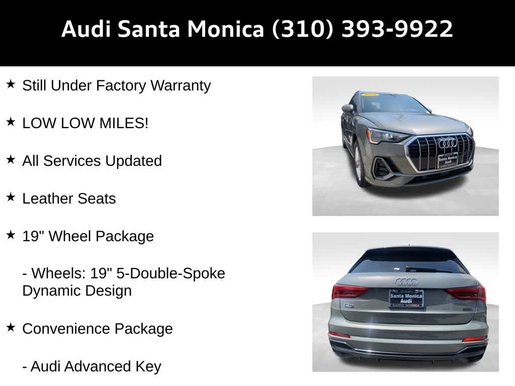 Used 2022 Audi Q3 S Line Premium SUV