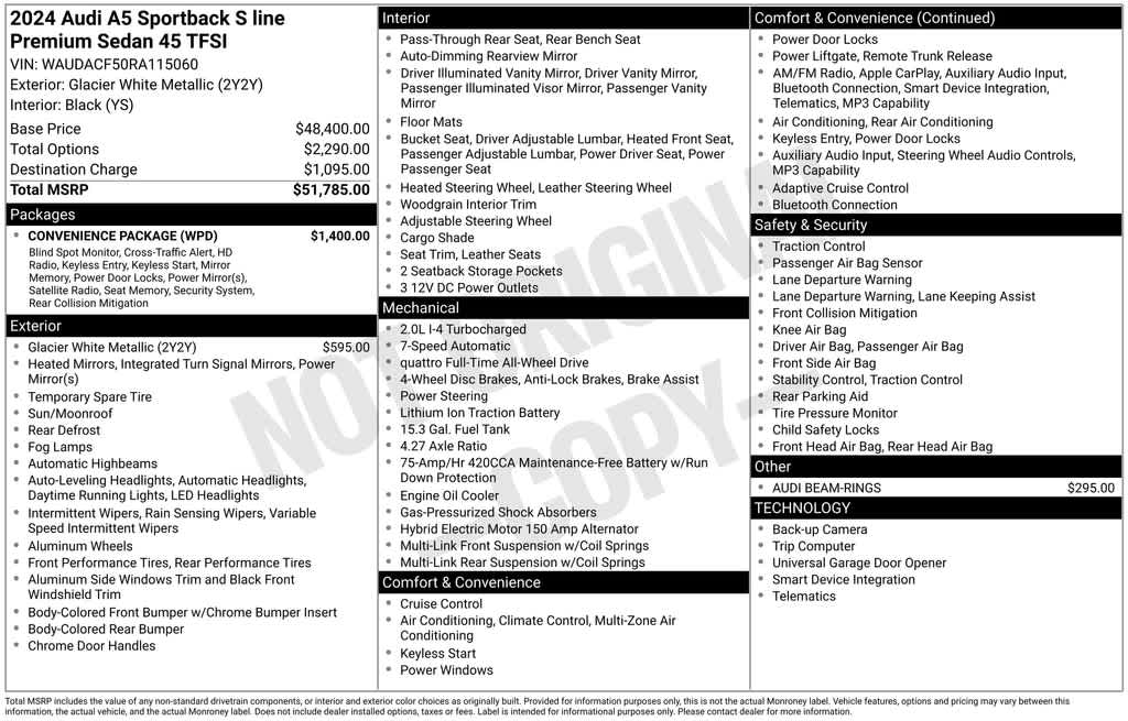 Thumbnail: 2024 Audi A5 - 7