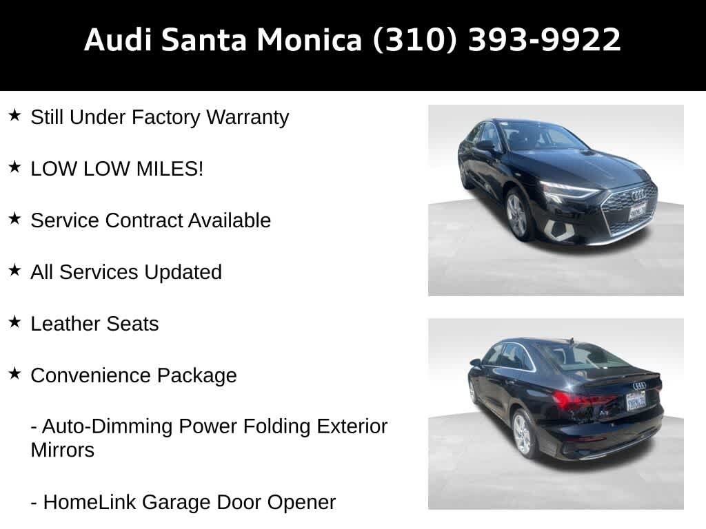 Used 2024 Audi A3 Premium Sedan
