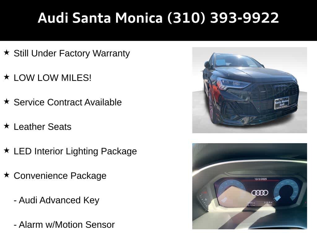 Used 2024 Audi Q3 S Line Premium SUV