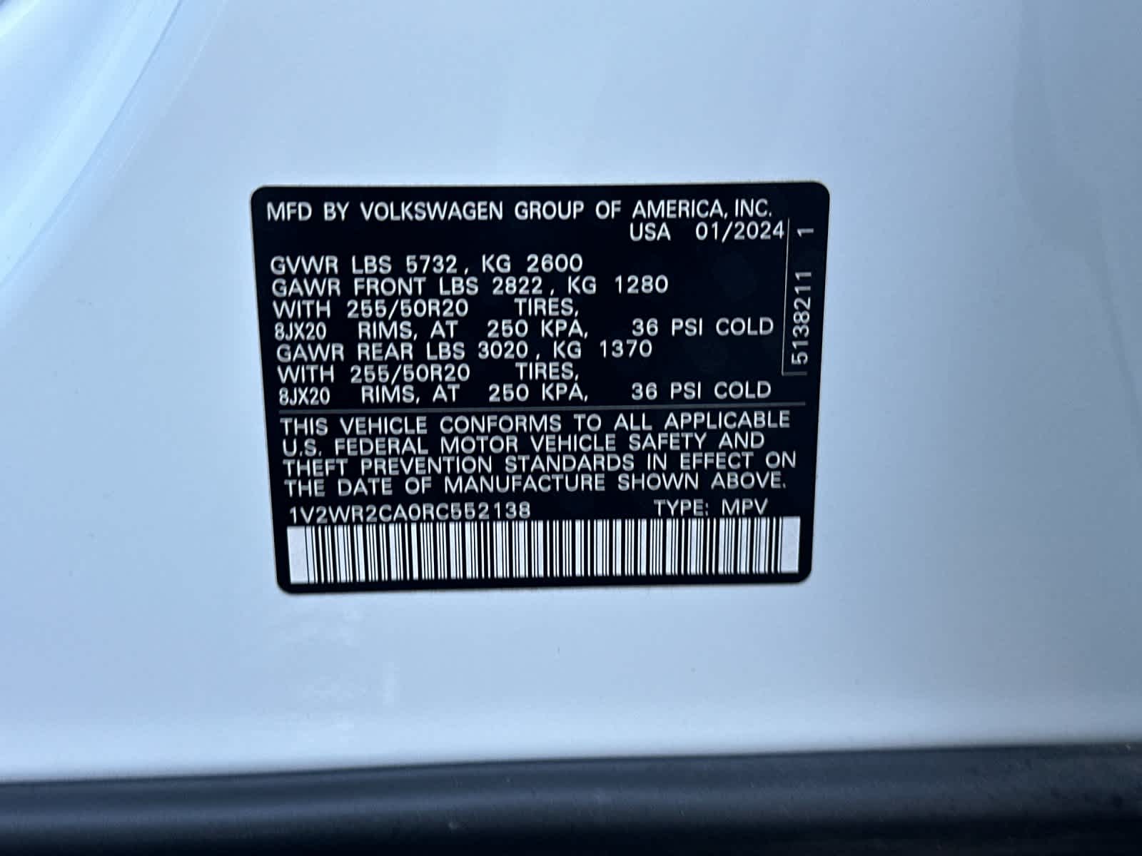 Thumbnail: 2024 Volkswagen Atlas - 30