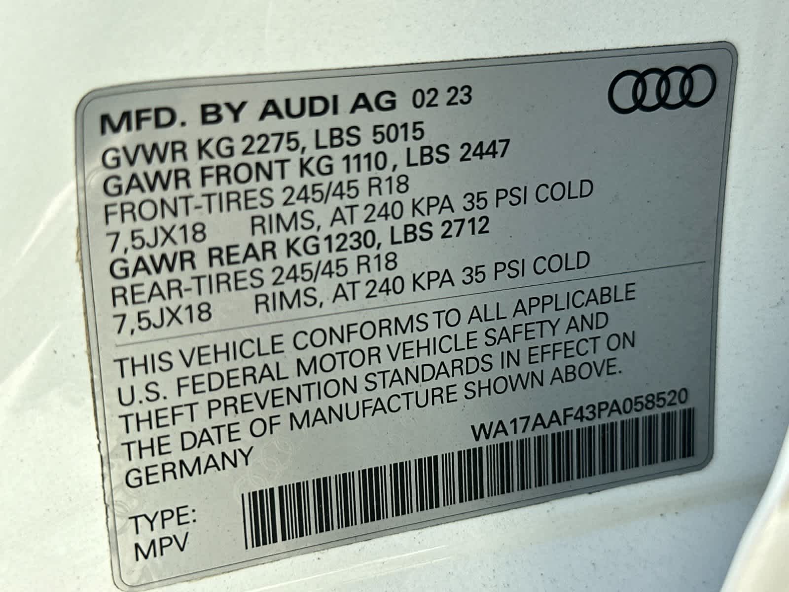 Thumbnail: 2023 Audi A4 - 28