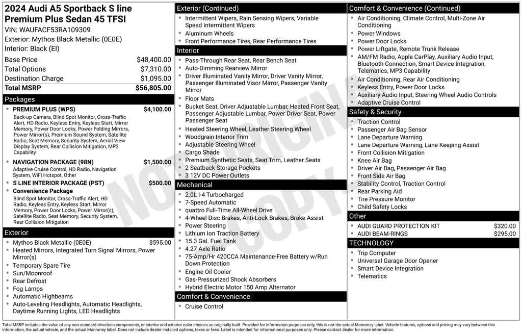 Thumbnail: 2024 Audi A5 - 7