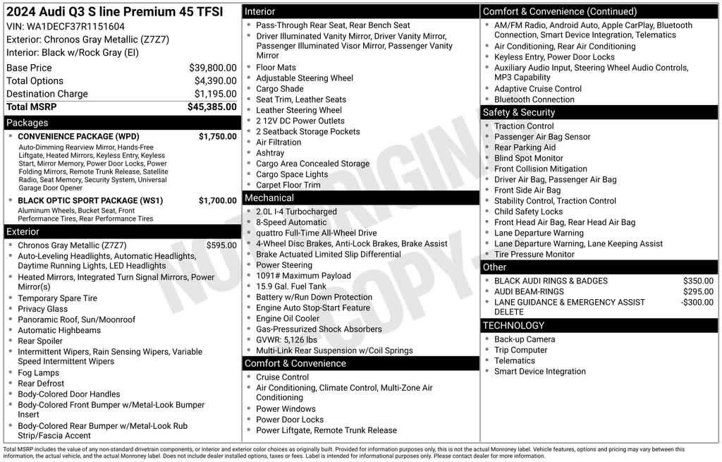Thumbnail: 2024 Audi Q3 - 7