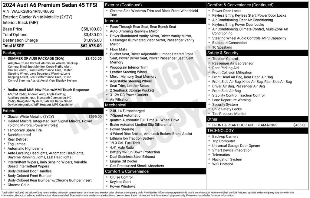 Thumbnail: 2024 Audi A6 - 7