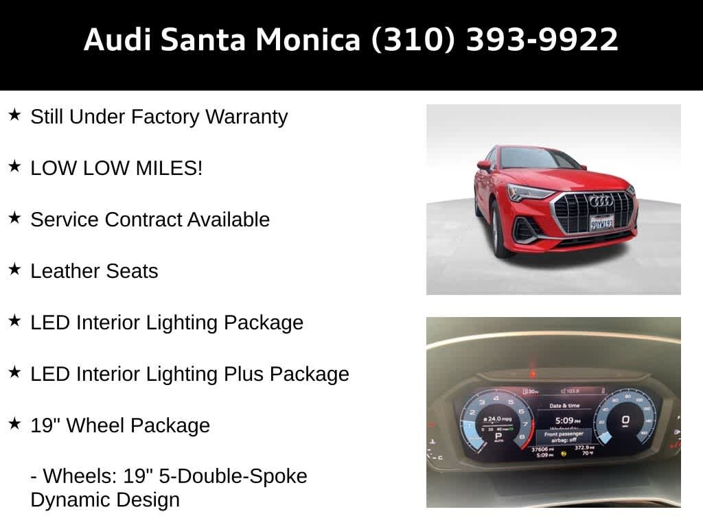 Used 2023 Audi Q3 S Line Premium Plus SUV