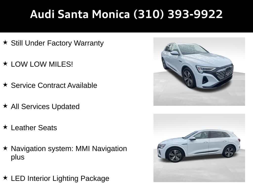 Used 2024 Audi Q8 e-tron Premium Plus SUV