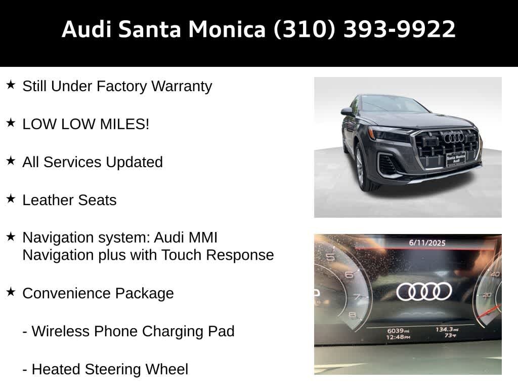 Used 2025 Audi Q7 Premium SUV