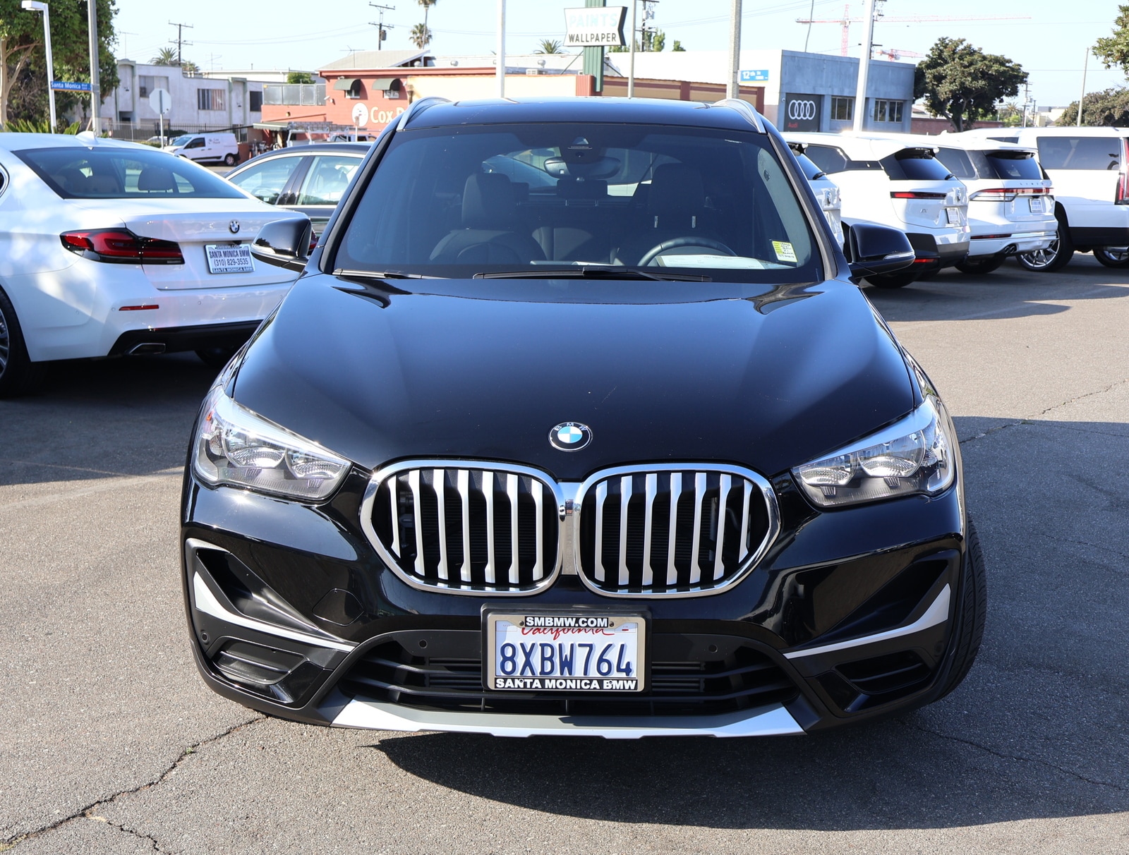 Used 2021 BMW X1 28i with VIN WBXJG7C0XM5T74616 for sale in Santa Monica, CA