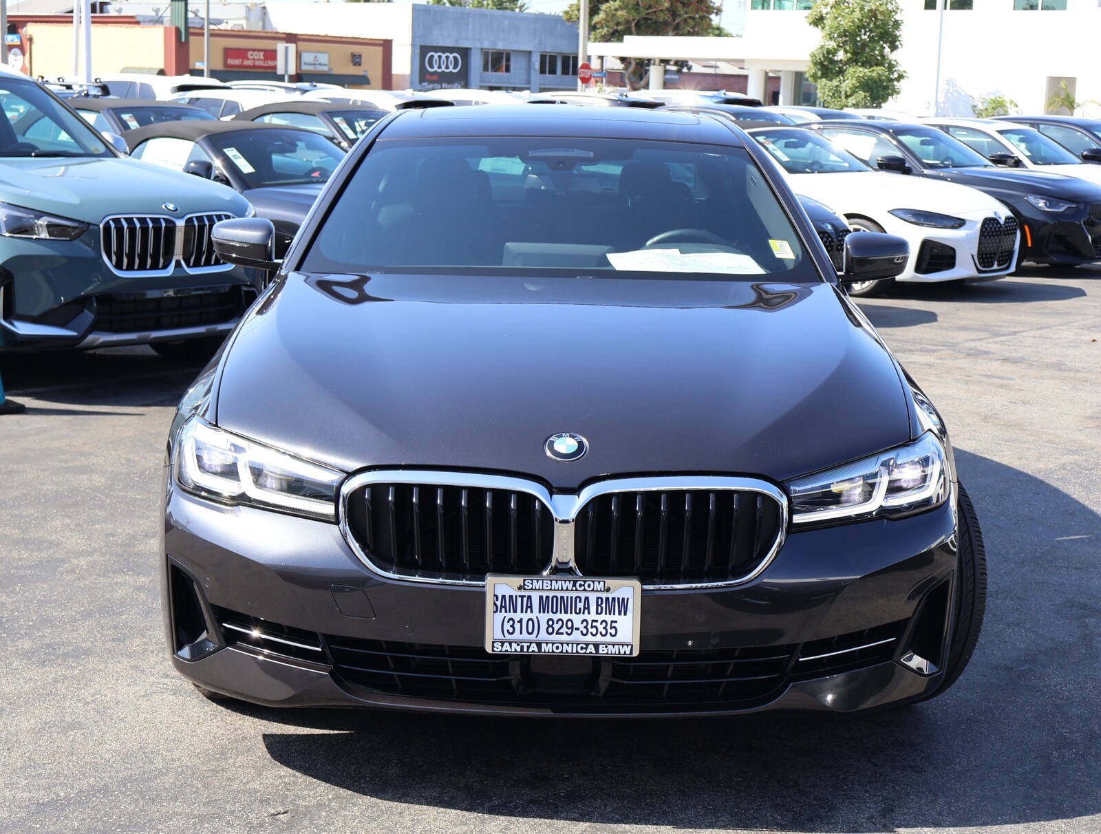 Used 2021 BMW 5 Series 540i with VIN WBA53BJ08MWW98591 for sale in Santa Monica, CA