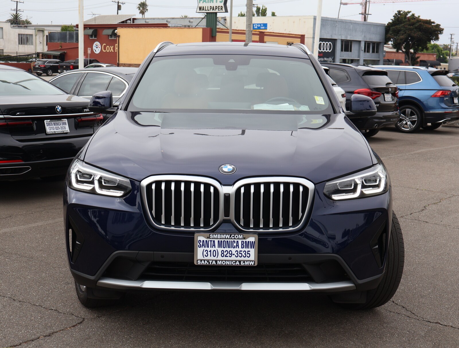 Used 2022 BMW X3 30i with VIN 5UX53DP0XN9M03818 for sale in Santa Monica, CA