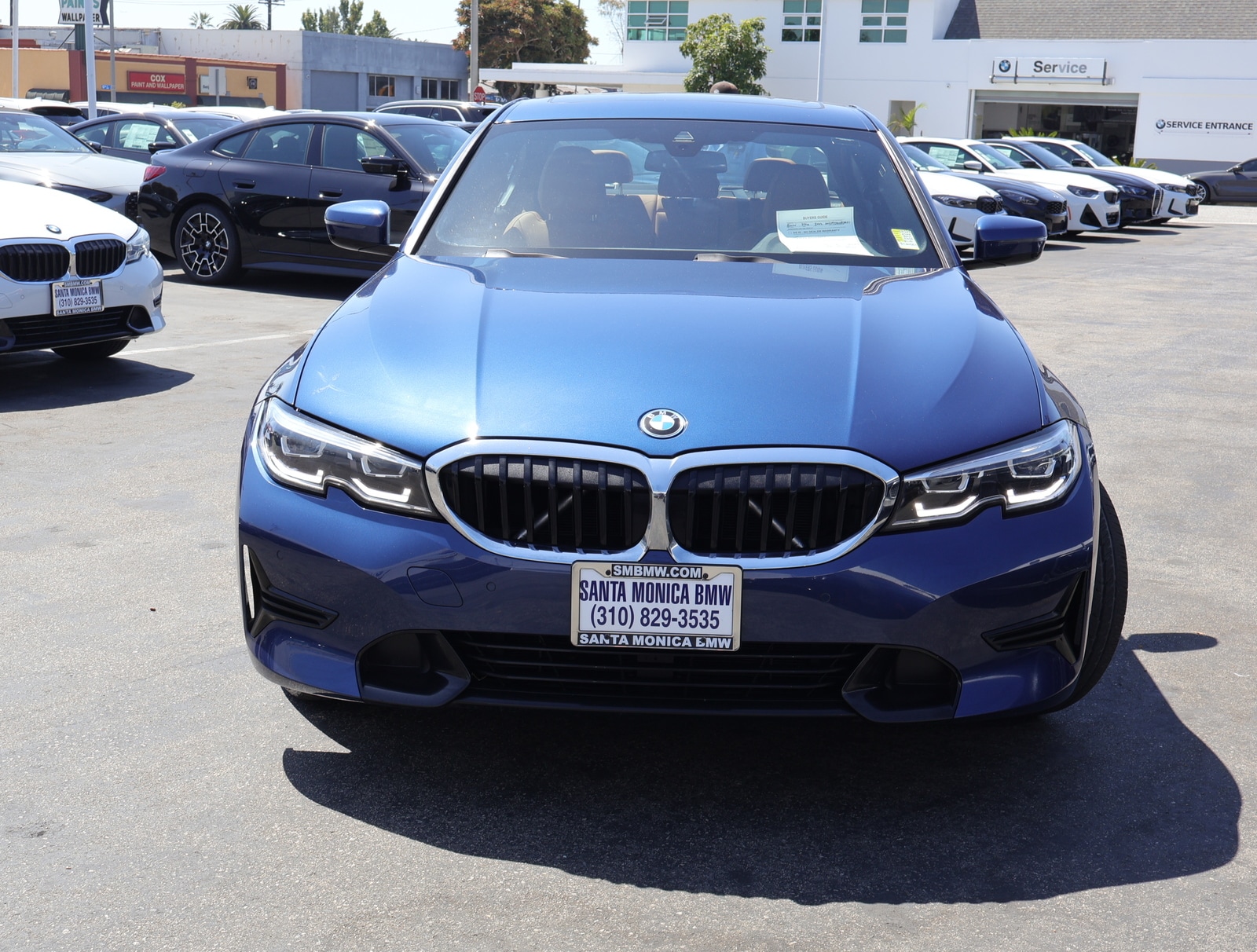 Used 2022 BMW 3 Series 330e with VIN 3MW5P7J00N8C24551 for sale in Santa Monica, CA