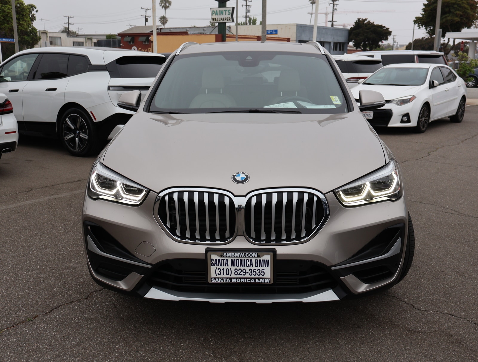 Used 2021 BMW X1 28i with VIN WBXJG9C05M5T68816 for sale in Santa Monica, CA