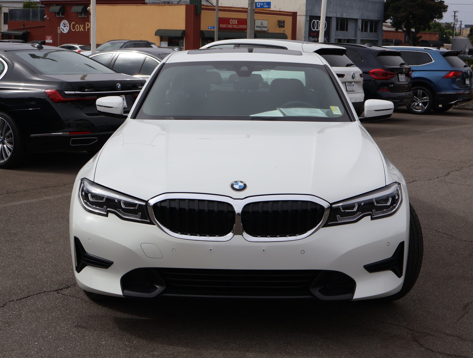 Used 2021 BMW 3 Series 330e with VIN 3MW5P7J09M8C11652 for sale in Santa Monica, CA