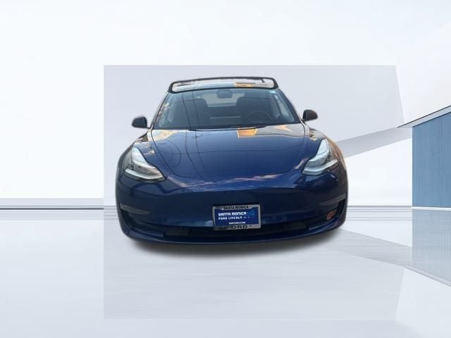 Used 2020 Tesla Model 3 Base with VIN 5YJ3E1EBXLF636221 for sale in Santa Monica, CA