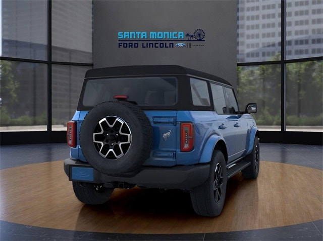 Used 2024 Ford Bronco 4-Door Outer Banks with VIN 1FMEE8BP7RLA44715 for sale in Santa Monica, CA
