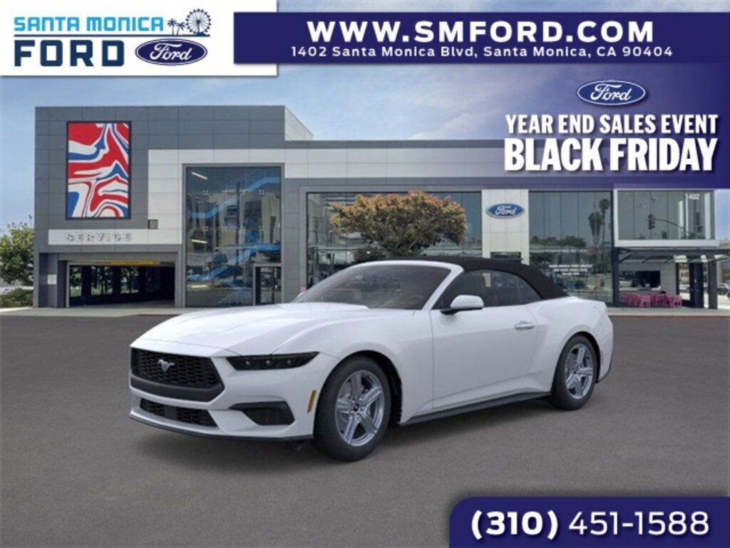 New 2026 Ford Mustang Ecoboost Convertible