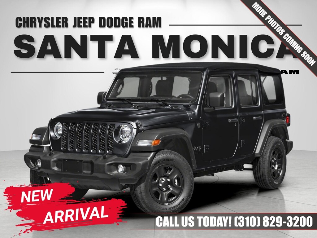 New 2026 Jeep Wrangler 4-DOOR SPORT Sport Utility