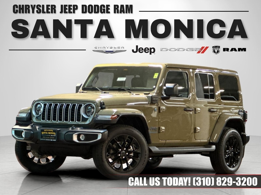 New 2025 Jeep Wrangler 4xe 4-DOOR SAHARA Sport Utility