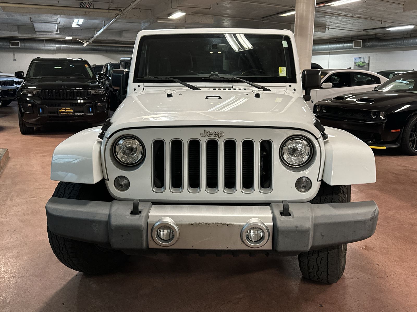 Used 2017 Jeep Wrangler Unlimited Sahara with VIN 1C4BJWEGXHL624610 for sale in Santa Monica, CA