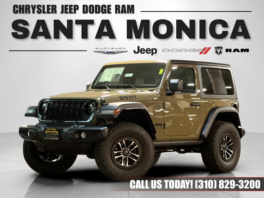 New 2026 Jeep Wrangler 2-DOOR WILLYS Sport Utility