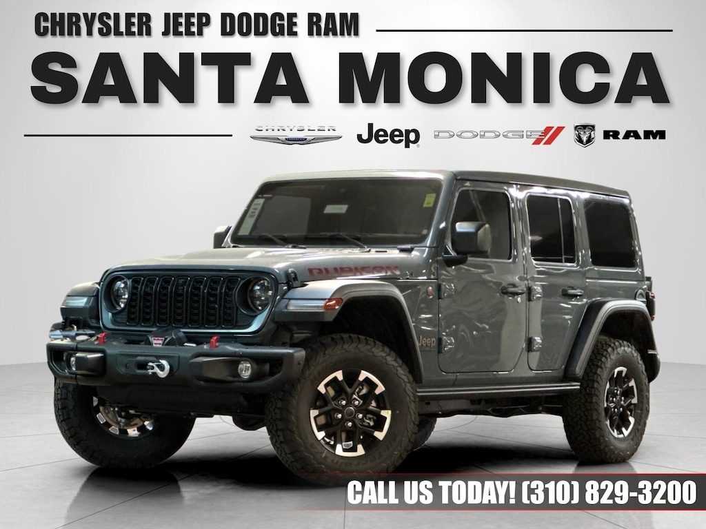 New 2025 Jeep Wrangler 4-DOOR RUBICON Sport Utility