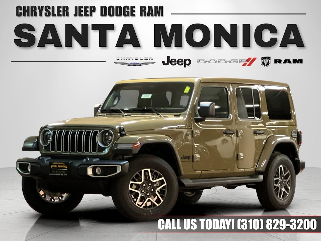 New 2026 Jeep Wrangler 4-DOOR SAHARA Sport Utility