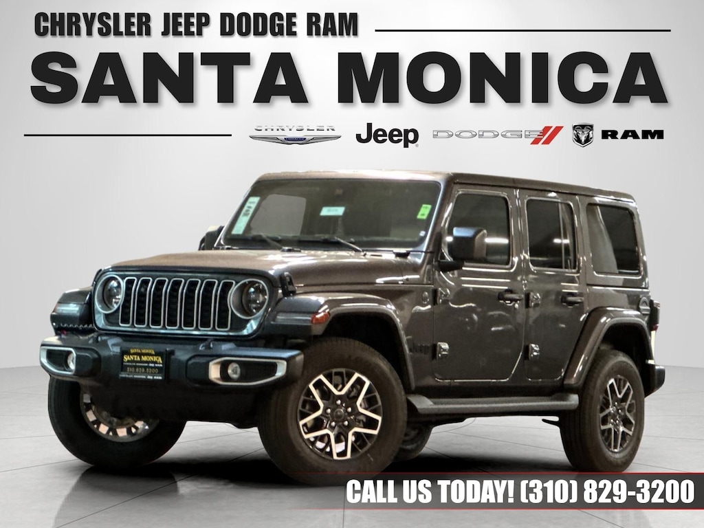 New 2025 Jeep Wrangler 4-DOOR SAHARA Sport Utility