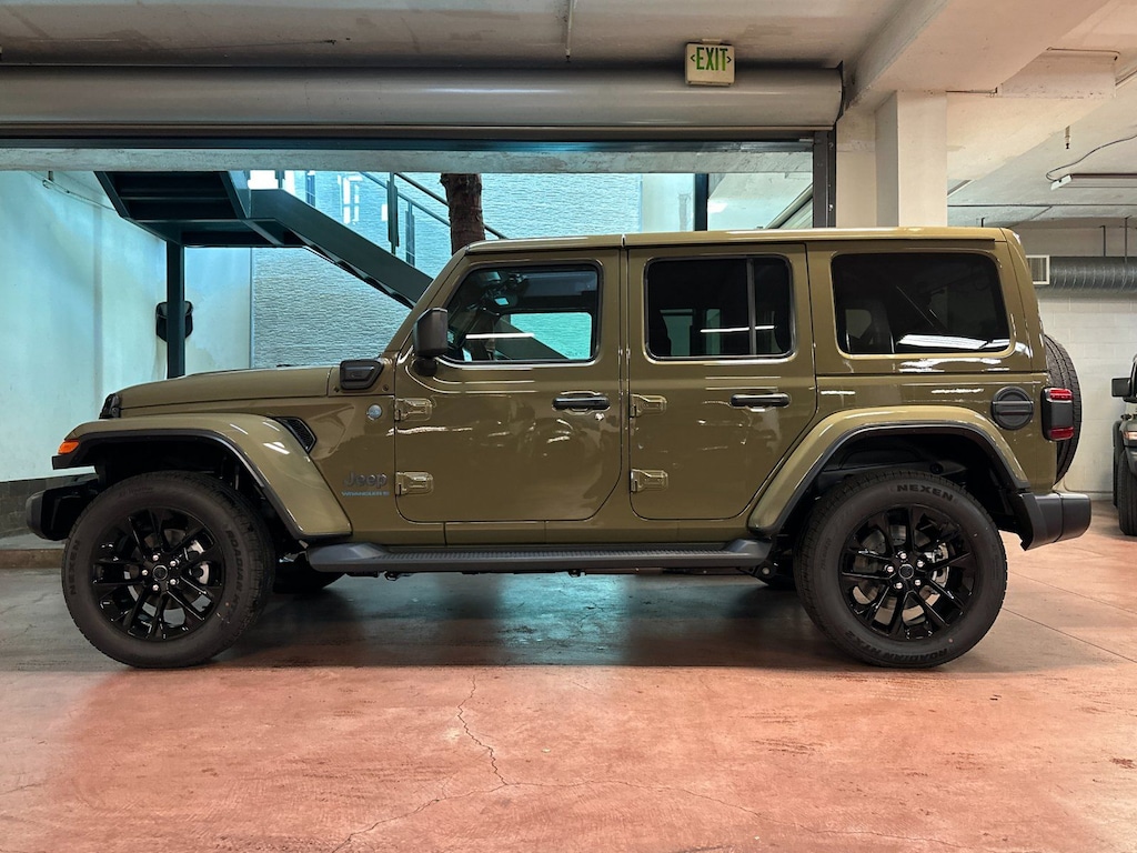 New 2025 Jeep Wrangler 4xe 4-DOOR SAHARA Sport Utility
