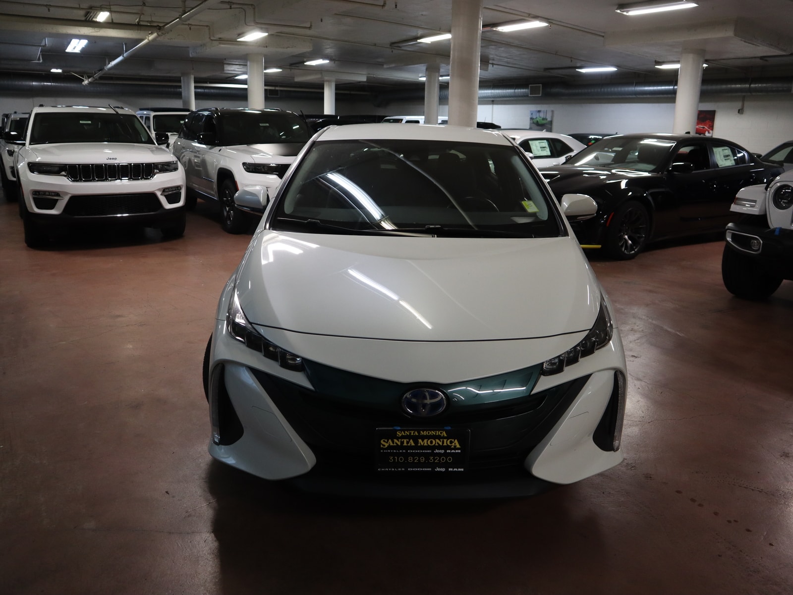 Used 2019 Toyota Prius Prime Plus with VIN JTDKARFP7K3109474 for sale in Santa Monica, CA