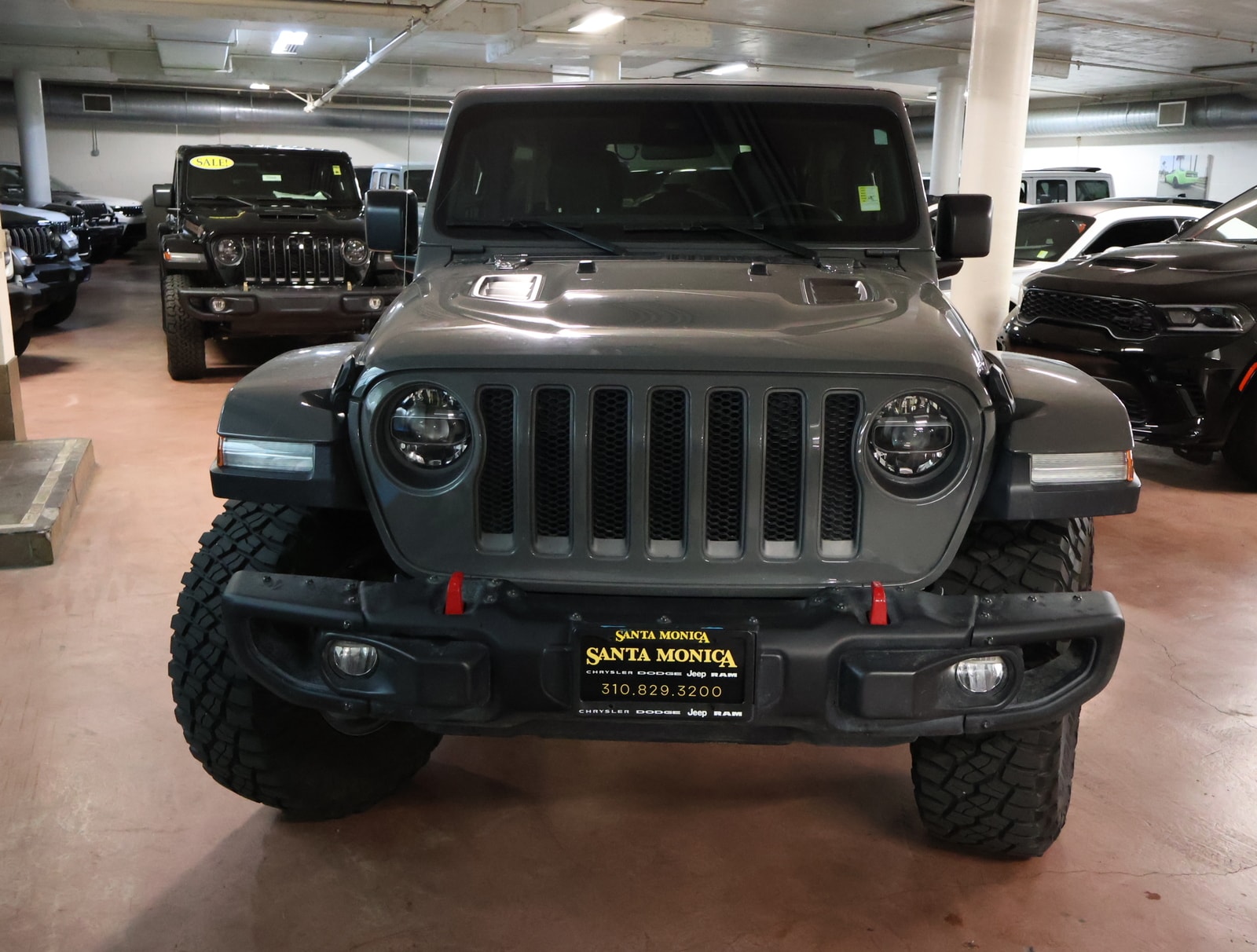 Used 2020 Jeep Wrangler Unlimited Rubicon with VIN 1C4HJXFG5LW110136 for sale in Santa Monica, CA