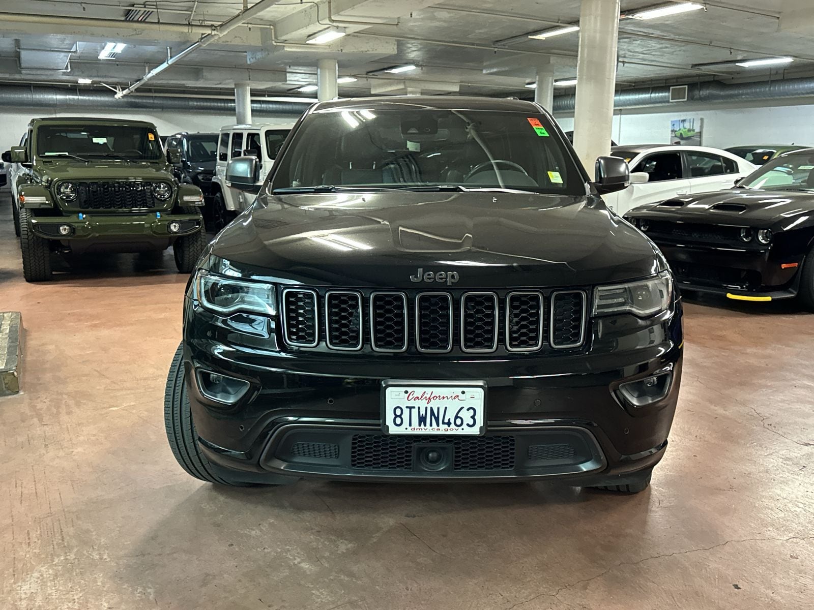 Certified 2021 Jeep Grand Cherokee 80th Edition with VIN 1C4RJEBG9MC538731 for sale in Santa Monica, CA