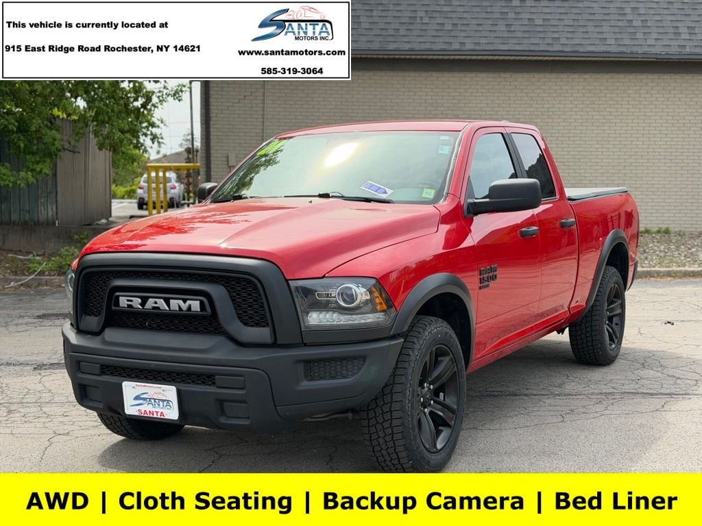 2021 RAM 1500 Classic Warlock 4x4 Quad Cab 6'4's photo