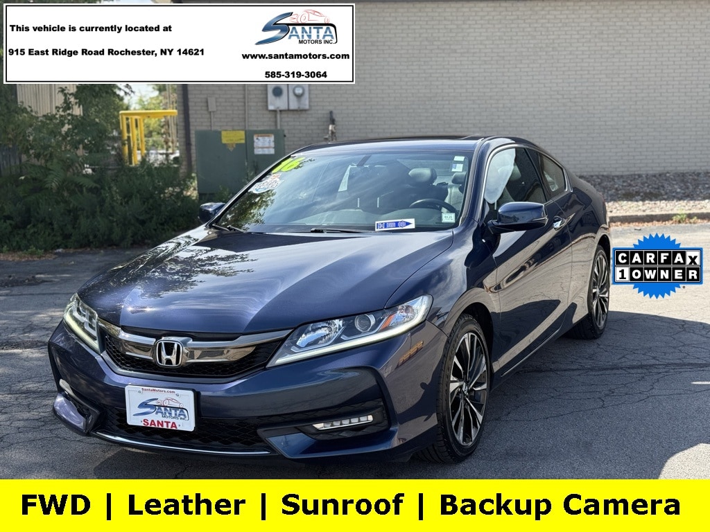 Used 2016 Honda Accord EX-L Coupe
