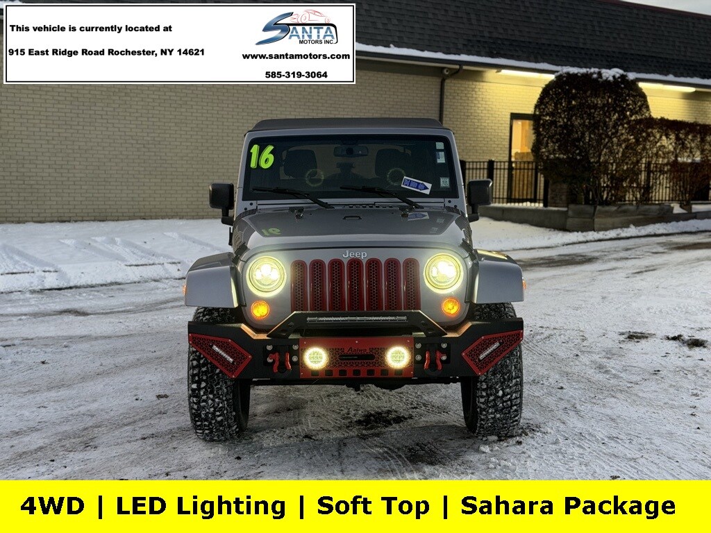 Used 2016 Jeep Wrangler Unlimited Sahara SUV