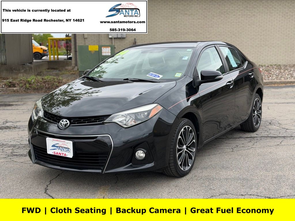 2014 Toyota Corolla S Plus