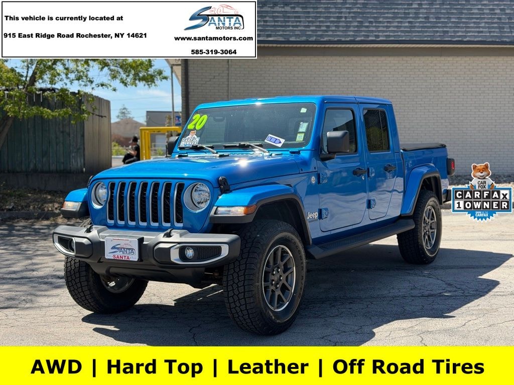 Used 2020 Jeep Gladiator Overland Truck
