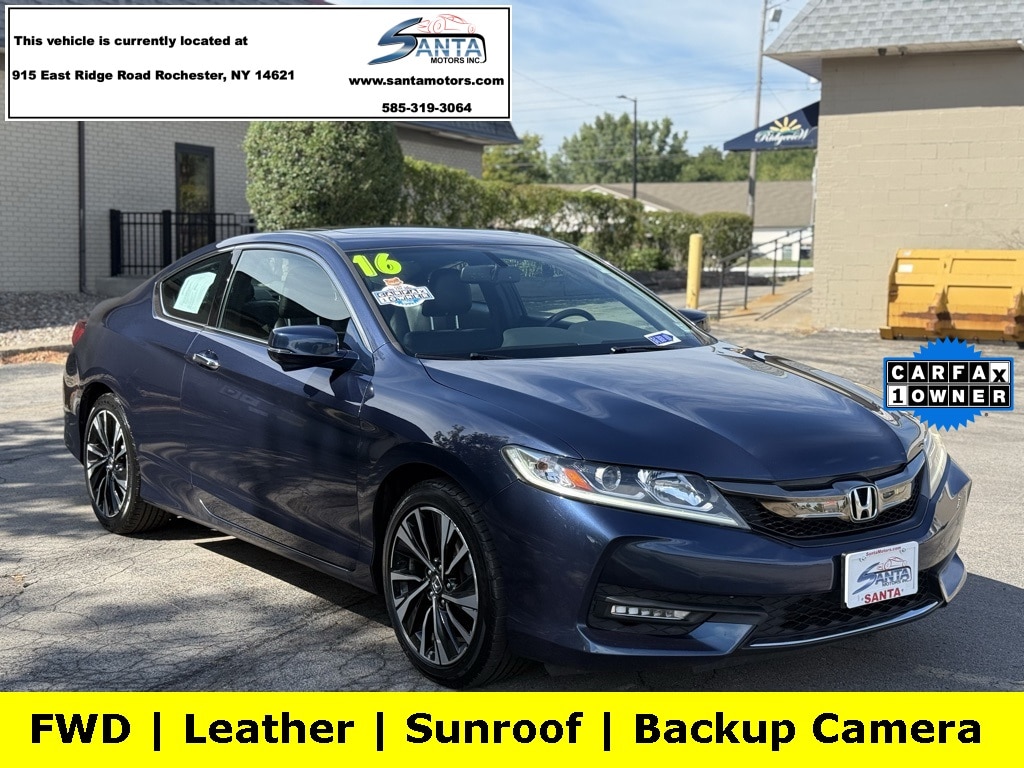 Used 2016 Honda Accord EX-L Coupe
