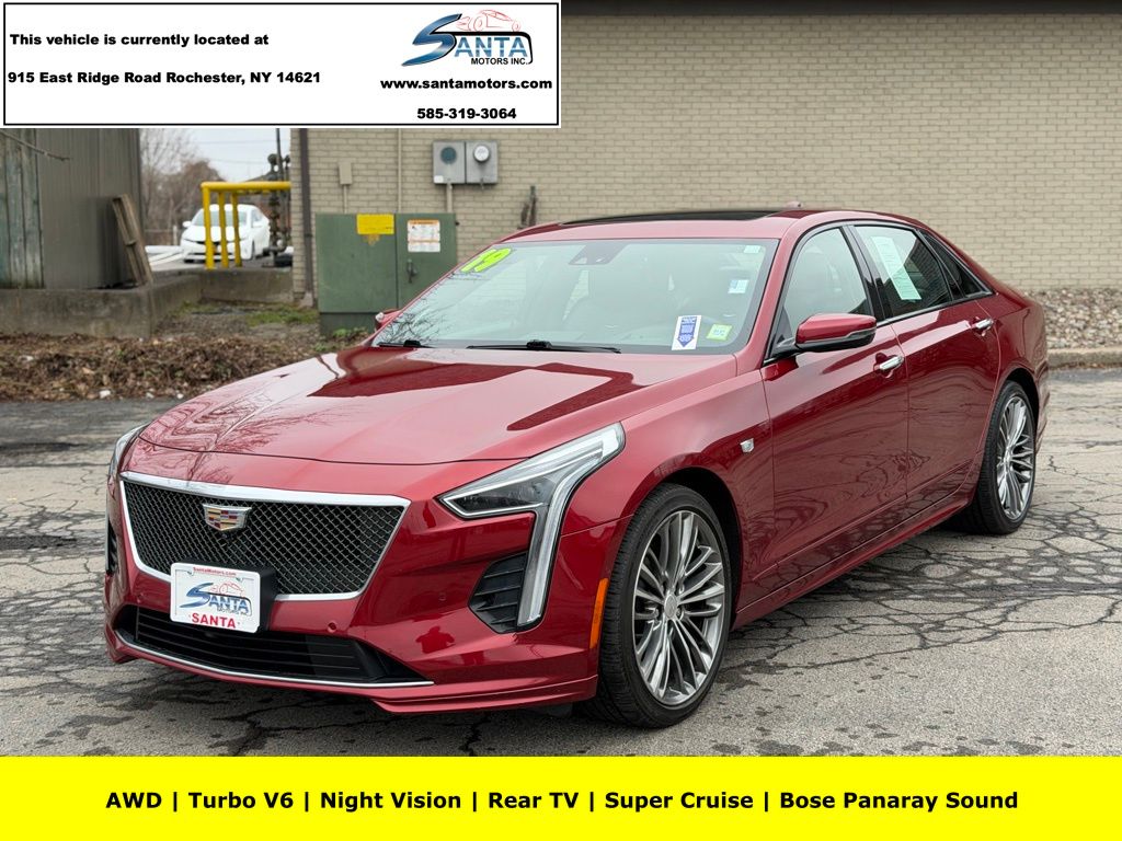 Red Horizon Tintcoat 2019 Cadillac CT6 3.0TT Sport AWD Sedan All-Wheel Drive Automatic