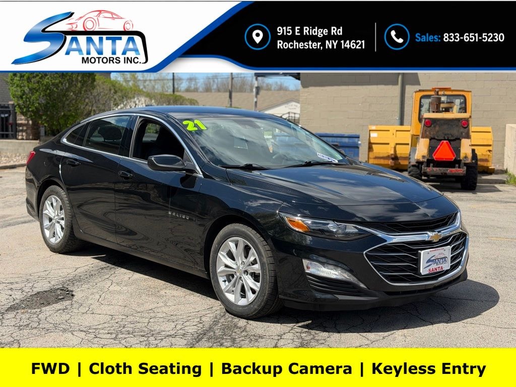 Used 2021 Chevrolet Malibu LT Sedan