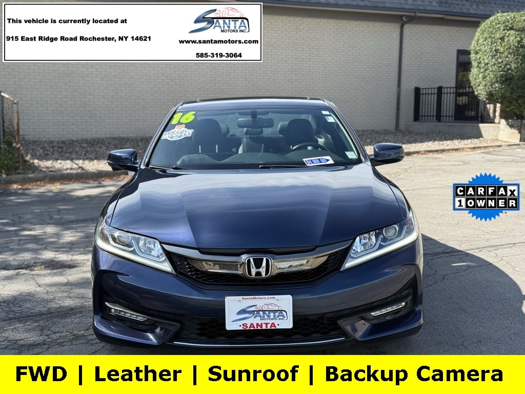 Used 2016 Honda Accord EX-L Coupe
