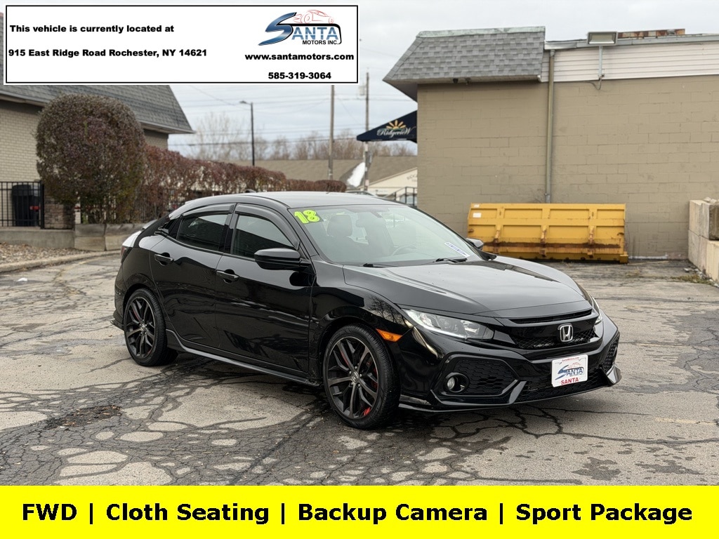 Used 2018 Honda Civic Sport Hatchback